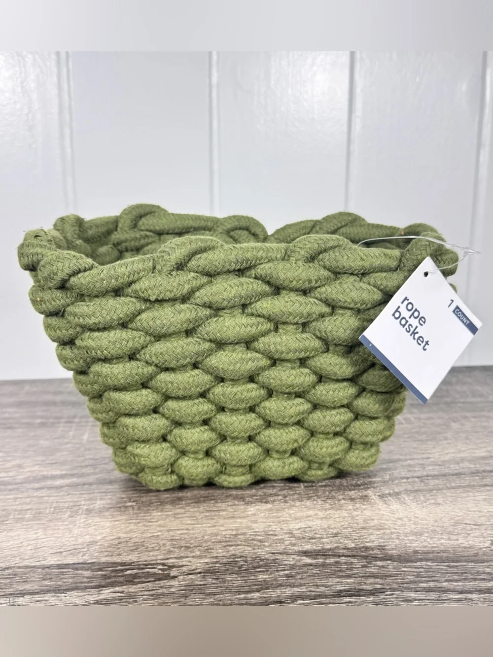 NEW Target Bullseye Playground Green Rope Basket